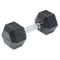 10KG Commercial Rubber Hex Dumbbell Gym Weight V63-794095