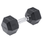 10KG Commercial Rubber Hex Dumbbell Gym Weight V63-794095