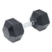 20KG Commercial Rubber Hex Dumbbell Gym Weight V63-794115