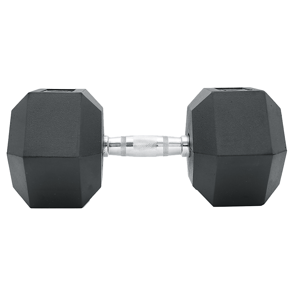 20KG Commercial Rubber Hex Dumbbell Gym Weight V63-794115