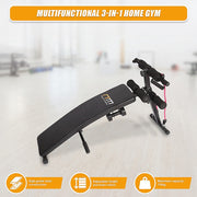 Foldable Incline Sit Up Bench for Home Gym Ab Workout Training V63-798677