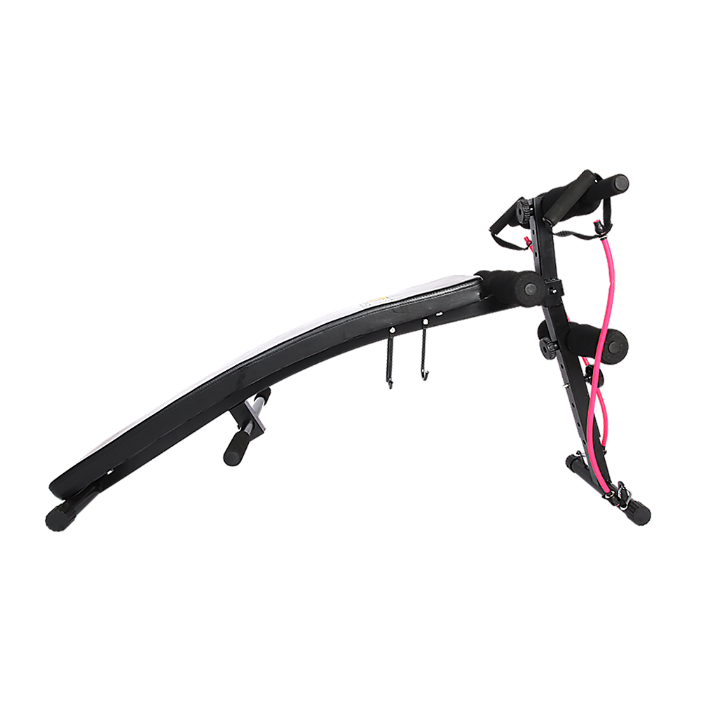 Foldable Incline Sit Up Bench for Home Gym Ab Workout Training V63-798677