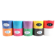 10 Rolls Muscle & Injury Kinesiology Sports Tape 5m x 5cm - Waterproof Support V63-798697