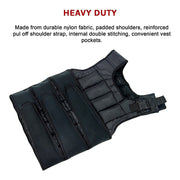 20Kg Adjustable Weighted Training Vest V63-798707