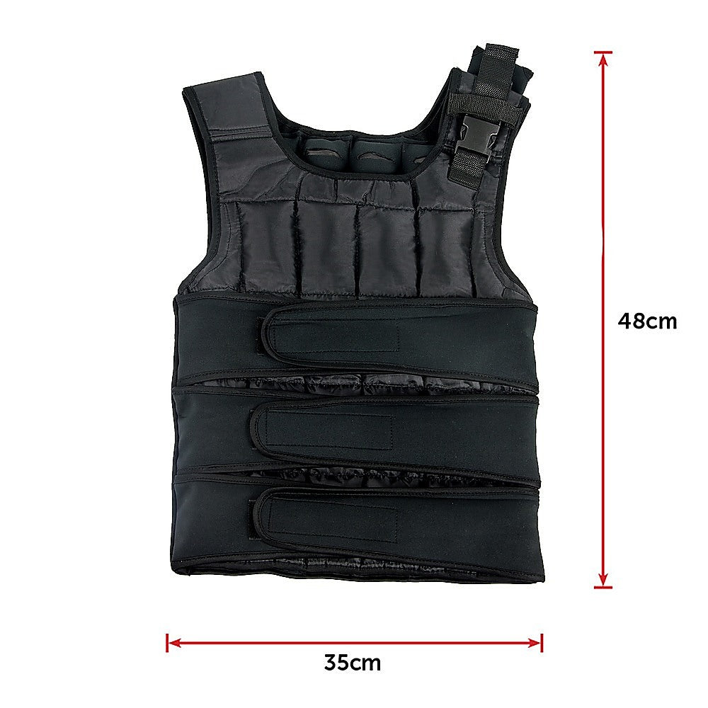 20Kg Adjustable Weighted Training Vest V63-798707