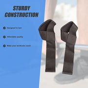 Weightlifting Straps Bodybuilding Wrist Support V63-798737