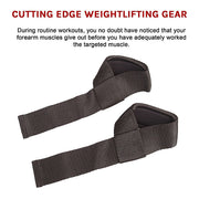 Weightlifting Straps Bodybuilding Wrist Support V63-798737