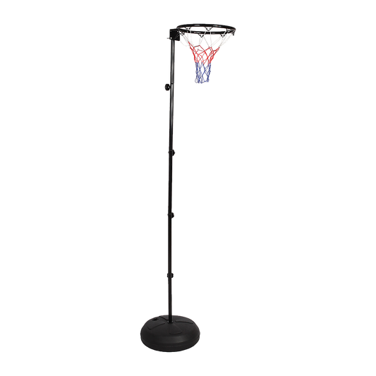 Netball Ring with Stand Portable Pole Height Adjustable V63-798747