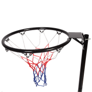 Netball Ring with Stand Portable Pole Height Adjustable V63-798747