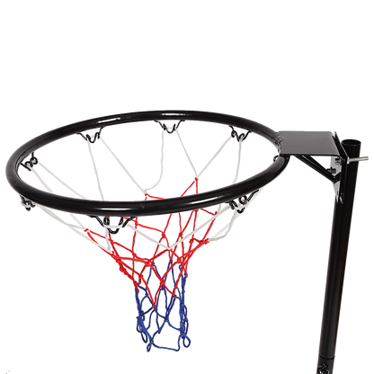 Netball Ring with Stand Portable Pole Height Adjustable V63-798747