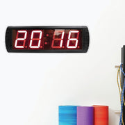 Digital Timer Interval Fitness Clock with LED Display for Home Gym Workouts