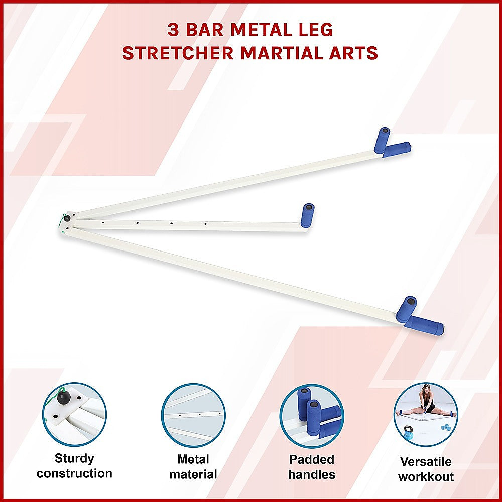 3 Bar Metal Leg Stretcher Martial Arts V63-798787