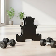 12kg Dumbbell Weights Set with Rack for Home Gym Training V63-798807