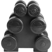 12kg Dumbbell Weights Set with Rack for Home Gym Training V63-798807