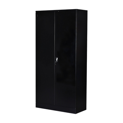Two-Door Shelf Office Gym Filing Storage Locker Cabinet Safe V63-799127