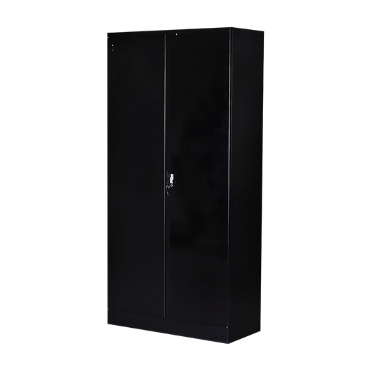 Two-Door Shelf Office Gym Filing Storage Locker Cabinet Safe V63-799127