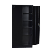 Two-Door Shelf Office Gym Filing Storage Locker Cabinet Safe V63-799127