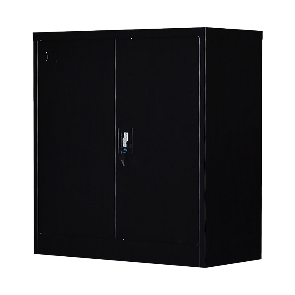 Two-Door Shelf Office Gym Filing Storage Locker Cabinet Safe V63-799167