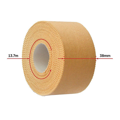 Premium Rigid Sports Strapping Tape - 3 Rolls of 38mm X 13.7M V63-799247