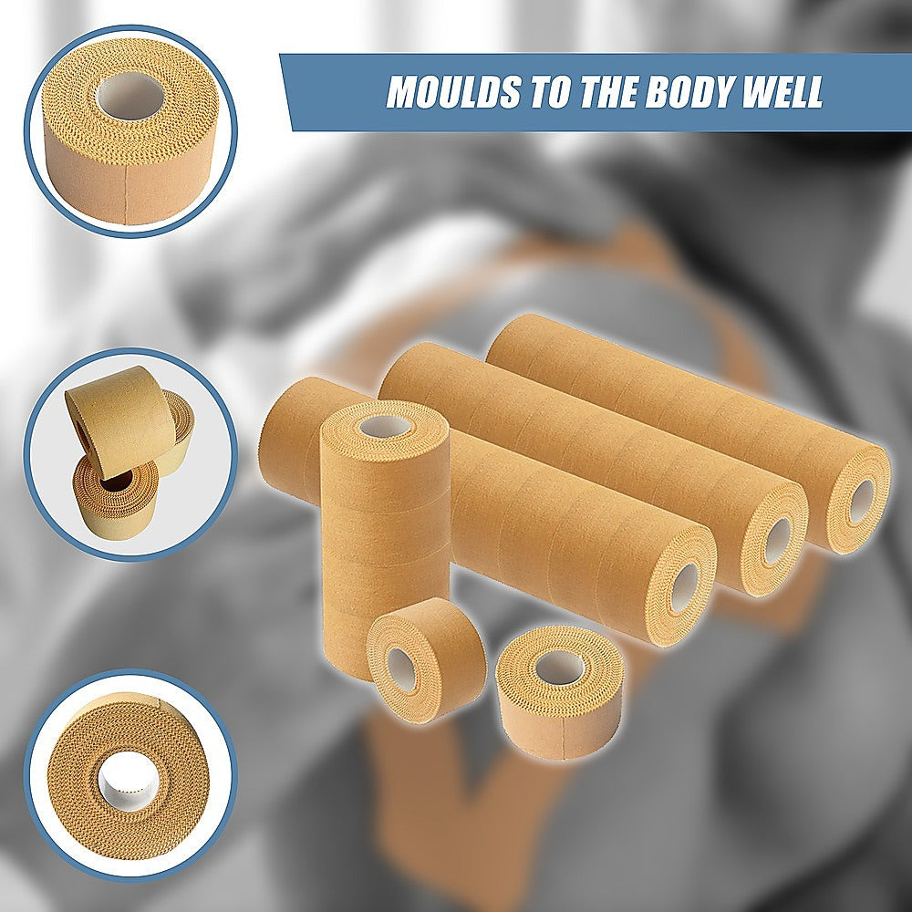 Premium Rigid Sports Strapping Tape - 30 Rolls of 38mm X 13.7M V63-799257
