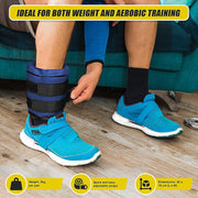 5kg Adjustable Ankle/Wrist Weight Straps V63-799287