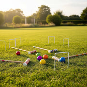 Croquet Set For Up To 6 Players Complete Outdoor Lawn Game Set For Family Gatherings And Events V63-799307