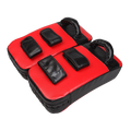 2 x Thai Boxing Punch Focus Pad Mitts Training Strike Shields Set V63-799317