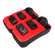 2 x Thai Boxing Punch Focus Pad Mitts Training Strike Shields Set V63-799317