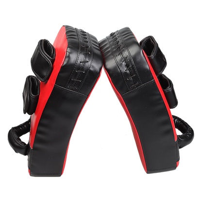 2 x Thai Boxing Punch Focus Pad Mitts Training Strike Shields Set V63-799317