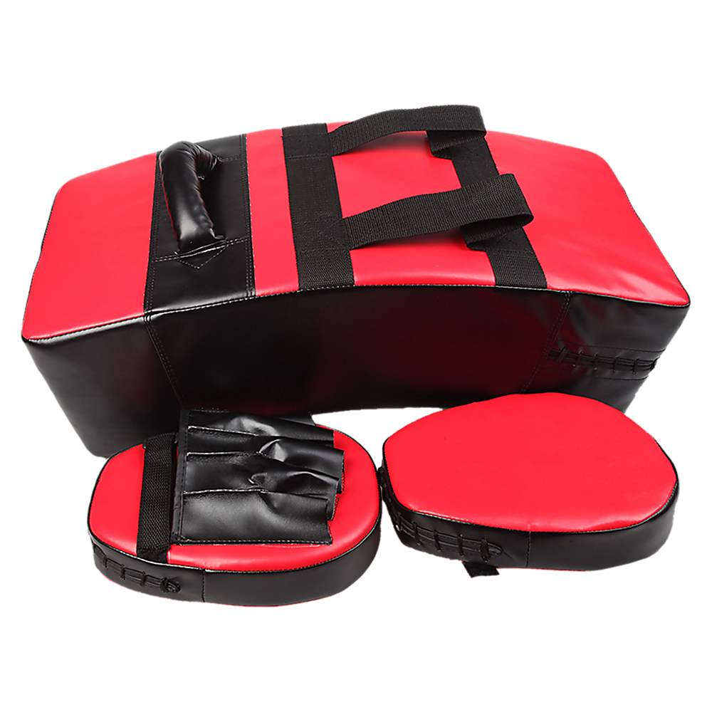 Kickboxing Shield & Punching Pad Combo - Sparring Training Strike Set V63-799337