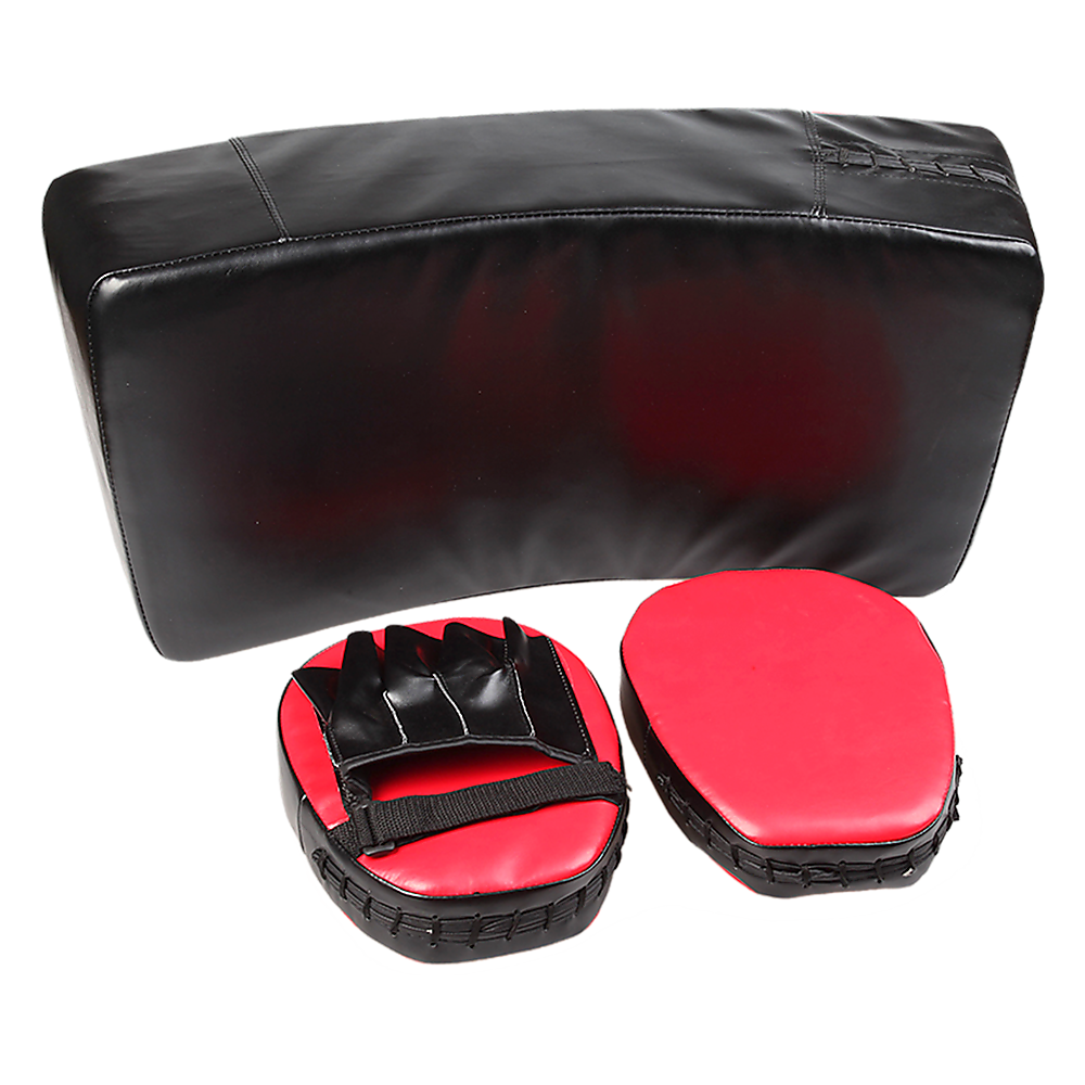 Kickboxing Shield & Punching Pad Combo - Sparring Training Strike Set V63-799337