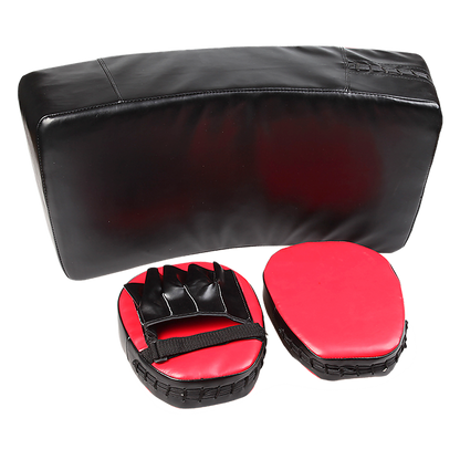Kickboxing Shield & Punching Pad Combo - Sparring Training Strike Set V63-799337