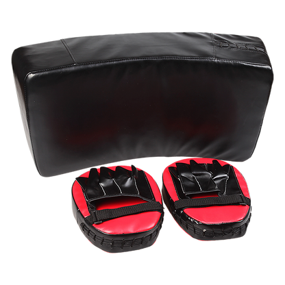 Kickboxing Shield & Punching Pad Combo - Sparring Training Strike Set V63-799337