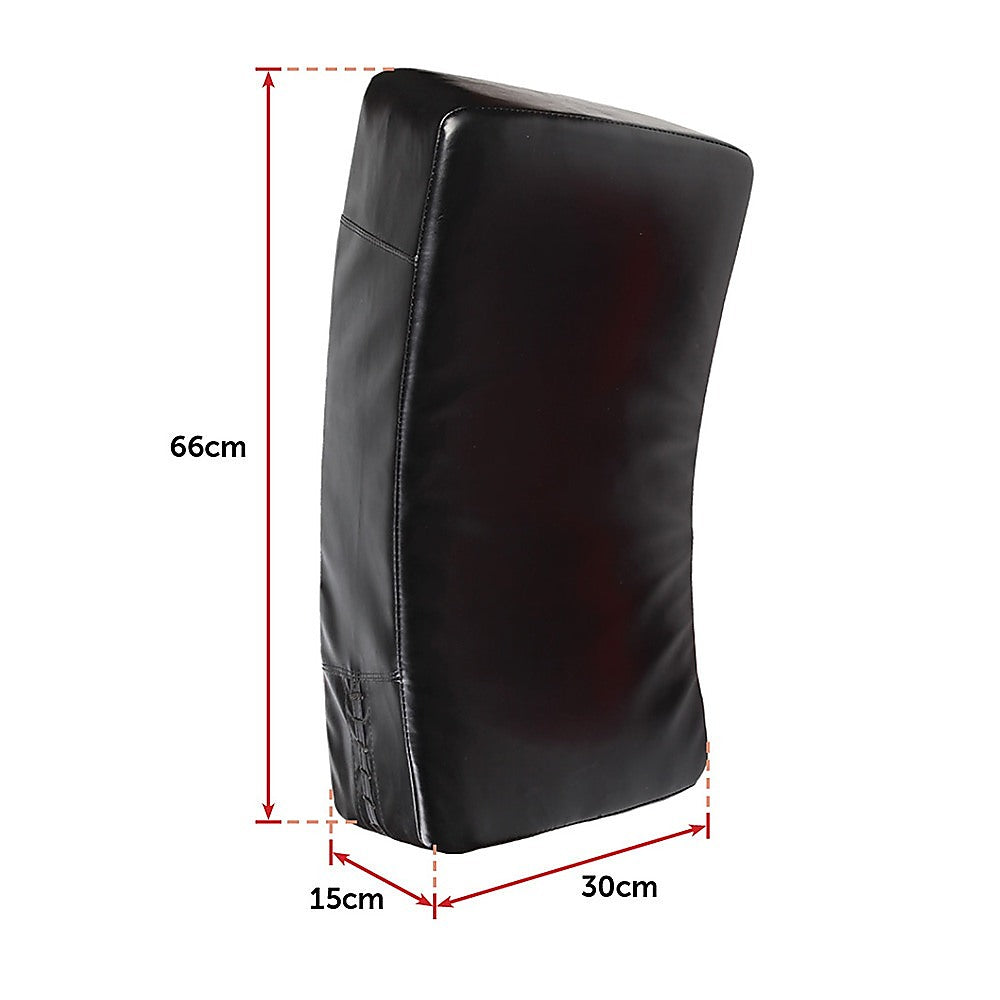 Kickboxing Shield & Punching Pad Combo - Sparring Training Strike Set V63-799337