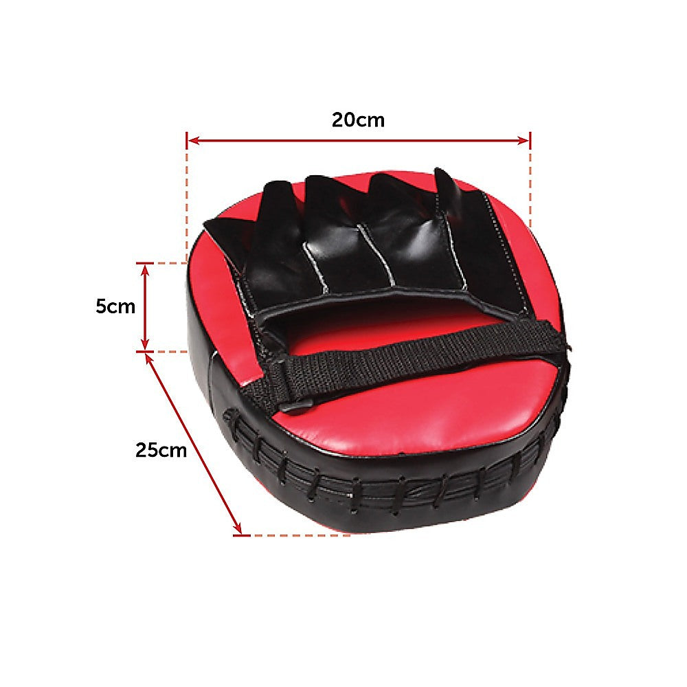 Kickboxing Shield & Punching Pad Combo - Sparring Training Strike Set V63-799337