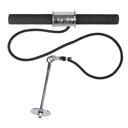 Forearm Wrist Grip Strength Roller Exercise Bar Home Gym Training V63-799347