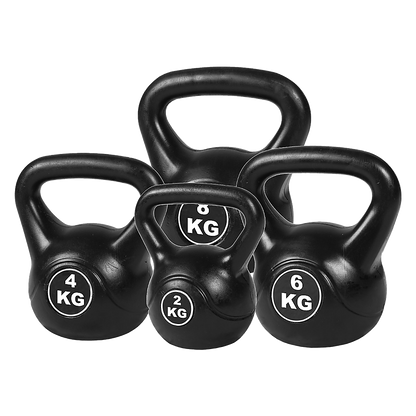4pcs Exercise Kettle Bell Weight Set 20KG V63-799357