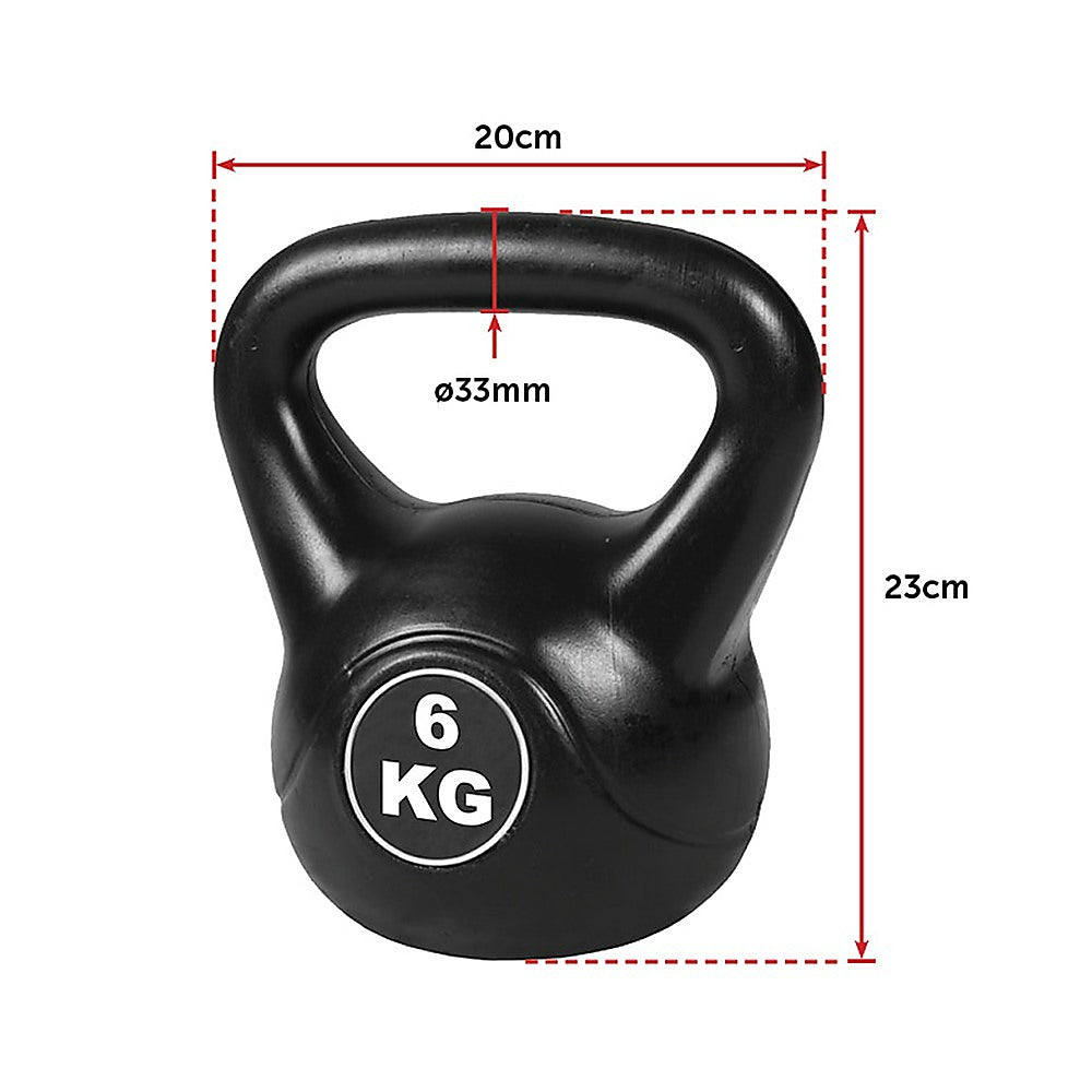 4pcs Exercise Kettle Bell Weight Set 20KG V63-799357