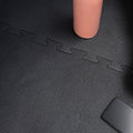 4 Tiles EVA Interlocking Gym Floor Mats - Home Fitness Puzzle Exercise Mat Set V63-799367