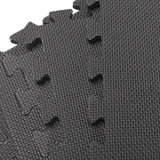 4 Tiles EVA Interlocking Gym Floor Mats - Home Fitness Puzzle Exercise Mat Set V63-799367