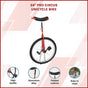 24 Inch Pro Circus Unicycle for Performance Training Indoor Show Use V63-799397