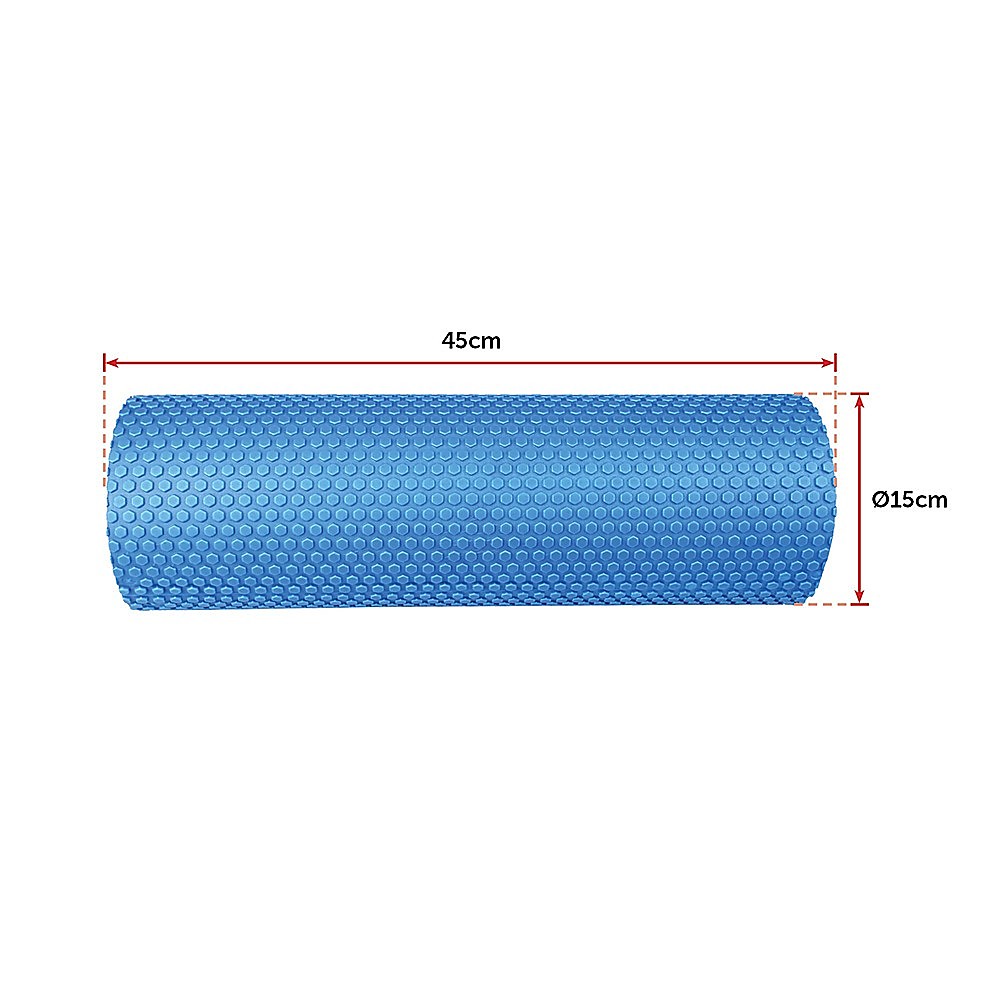 45 x 15cm Physio Yoga Pilates Foam Roller V63-799427