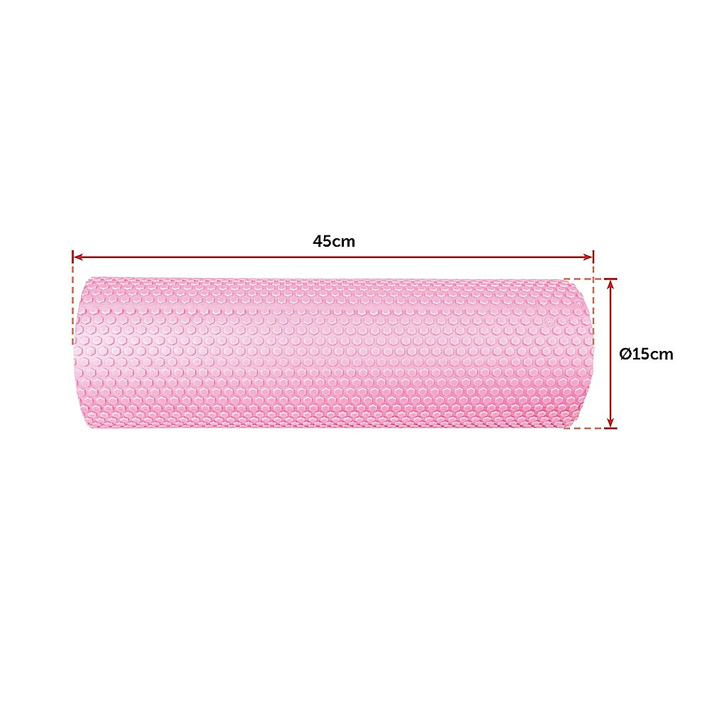 45 x 15cm Physio Yoga Pilates Foam Roller V63-799437