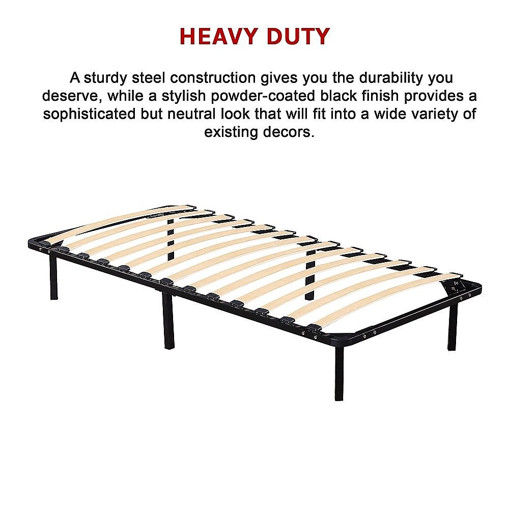 Single Metal Bed Frame - Bedroom Furniture V63-799497