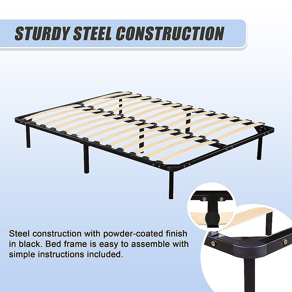 Double Metal Bed Frame - Bedroom Furniture V63-799507
