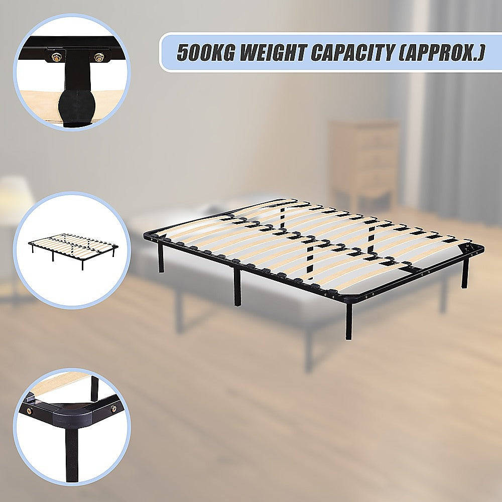 Double Metal Bed Frame - Bedroom Furniture V63-799507