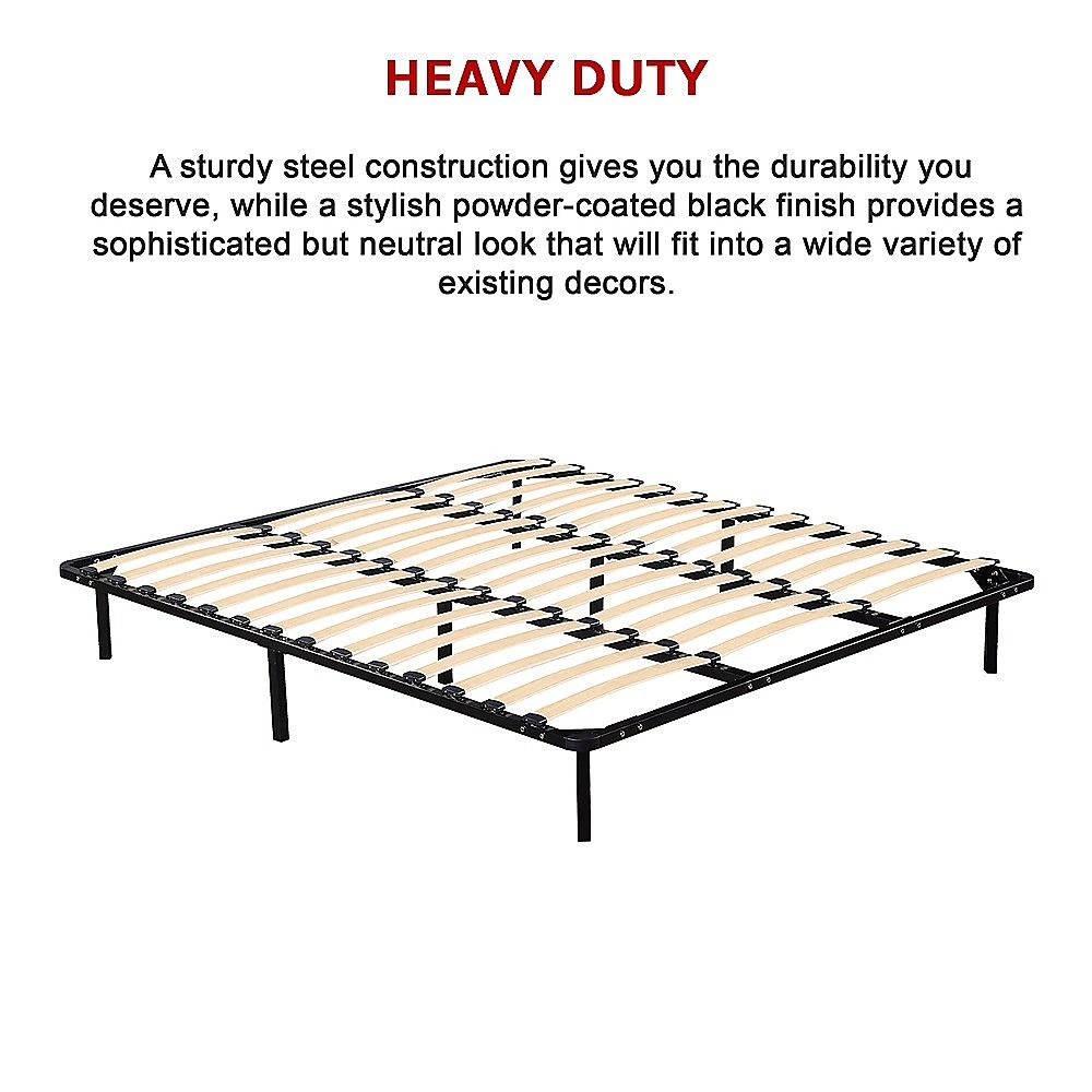 King Metal Bed Frame - Bedroom Furniture V63-799527