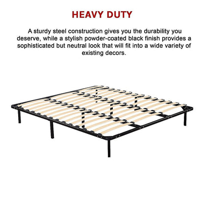 King Metal Bed Frame - Bedroom Furniture V63-799527