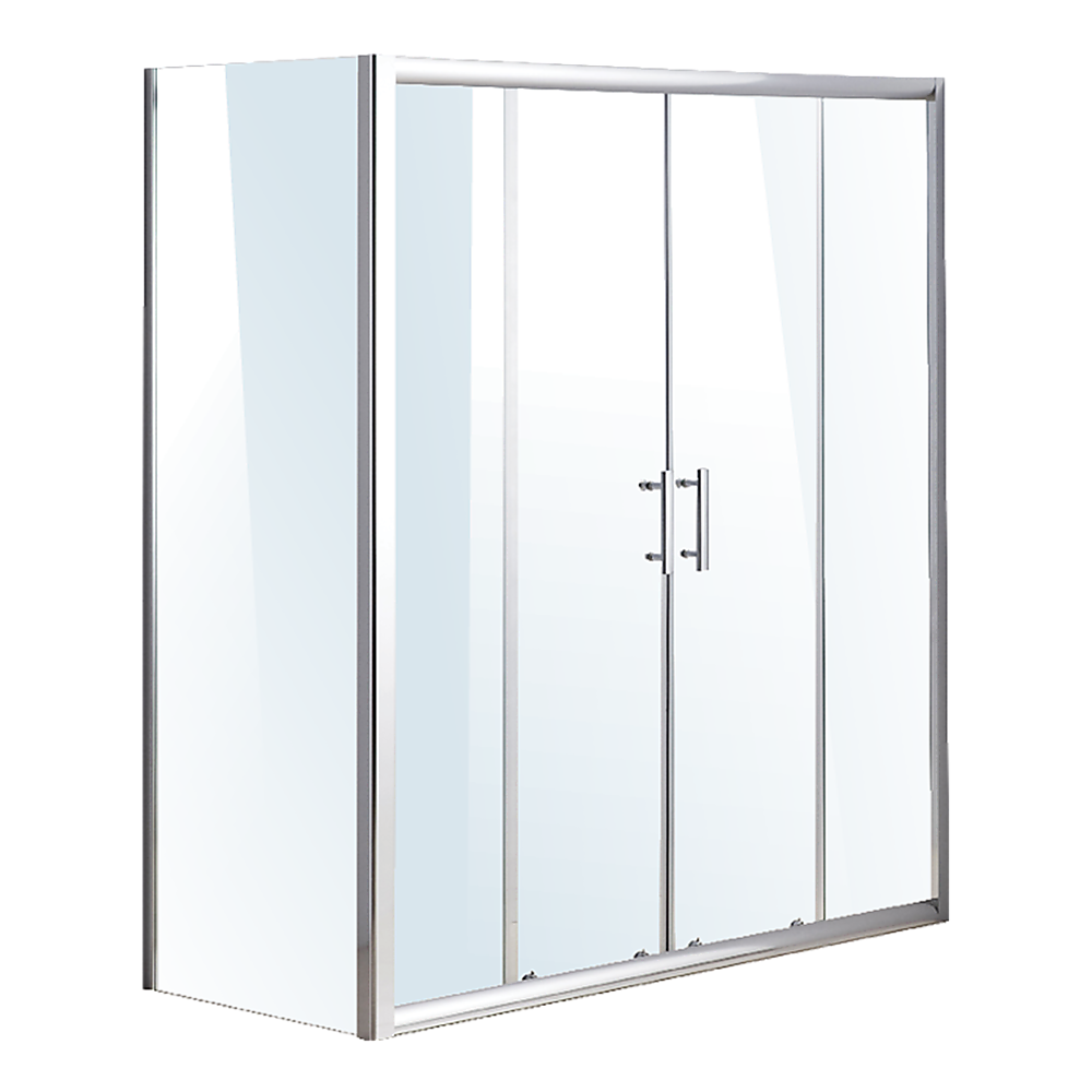 1700 X 700 Sliding Door Safety Glass Shower Screen By Della Francesca V63-799607