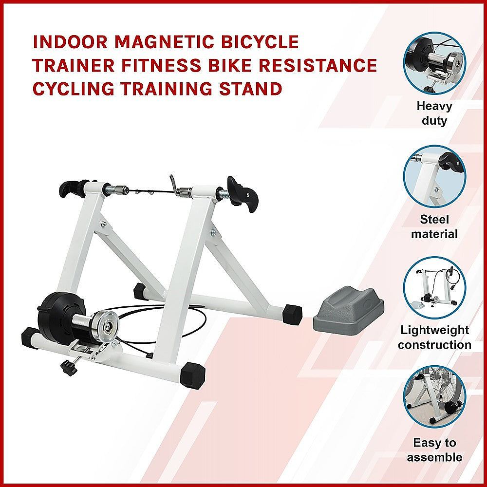 Indoor Magnetic Bicycle Trainer Fitness Bike Resistance Stand V63-800067